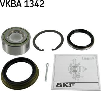 SKF VKBA 1342 - Комплект подшипника ступицы колеса autodnr.net