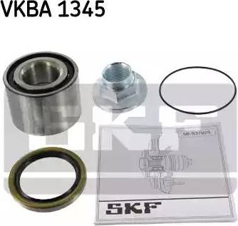 SKF VKBA 1345 - Комплект підшипника маточини колеса autocars.com.ua