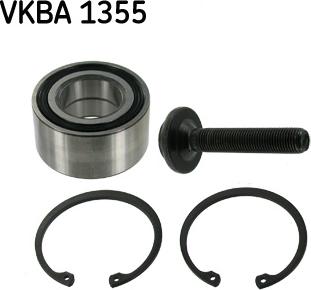 SKF VKBA 1355 - Комплект подшипника ступицы колеса autodnr.net