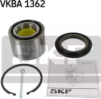 SKF VKBA 1362 - Комплект подшипника ступицы колеса avtokuzovplus.com.ua