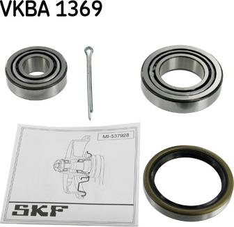 SKF VKBA 1369 - Комплект підшипника маточини колеса autocars.com.ua