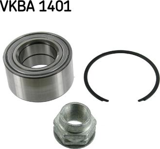 SKF VKBA 1401 - Комплект підшипника маточини колеса autocars.com.ua