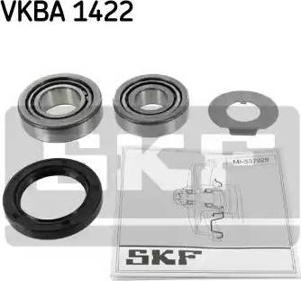 SKF VKBA 1422 - Комплект подшипника ступицы колеса autodnr.net