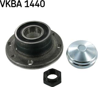 SKF VKBA 1440 - Комплект подшипника ступицы колеса autodnr.net