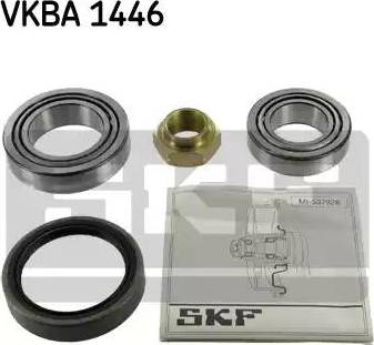 SKF VKBA 1446 - Комплект підшипника маточини колеса autocars.com.ua