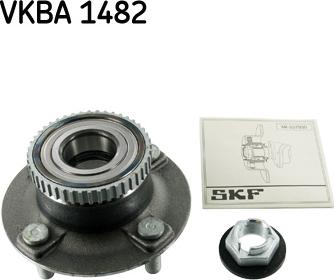 SKF VKBA 1482 - Комплект підшипника маточини колеса autocars.com.ua