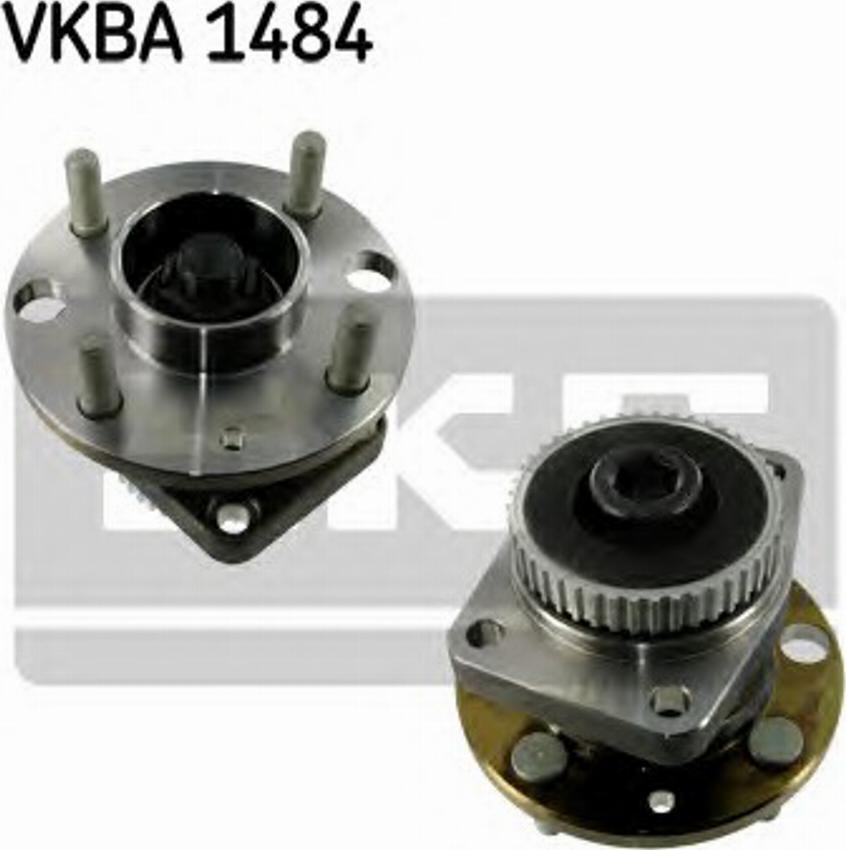 SKF VKBA1484 - Ступица колеса, поворотный кулак avtokuzovplus.com.ua