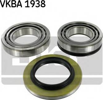 SKF VKBA 1938 - Комплект підшипника маточини колеса autocars.com.ua