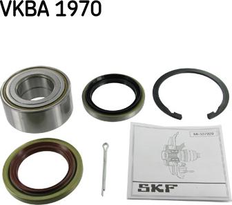 SKF VKBA 1970 - Комплект подшипника ступицы колеса avtokuzovplus.com.ua