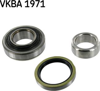 SKF VKBA 1971 - Комплект підшипника маточини колеса autocars.com.ua