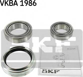 SKF VKBA 1986 - Комплект підшипника маточини колеса autocars.com.ua