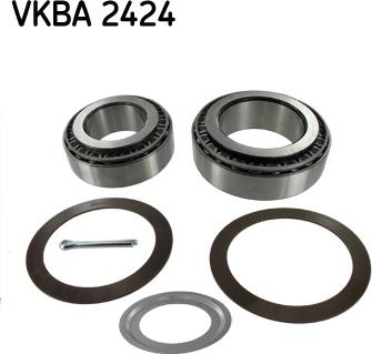 SKF VKBA 2424 - Комплект подшипника ступицы колеса avtokuzovplus.com.ua