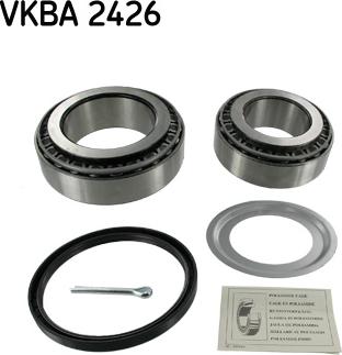 SKF VKBA 2426 - Комплект підшипника маточини колеса autocars.com.ua