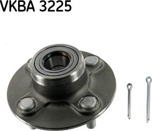 SKF VKBA 3225 - Комплект підшипника маточини колеса autocars.com.ua
