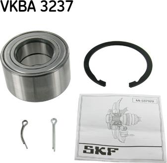 SKF VKBA 3237 - Комплект підшипника маточини колеса autocars.com.ua
