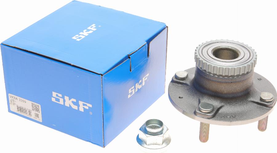 SKF VKBA 3269 - Комплект підшипника маточини колеса autocars.com.ua