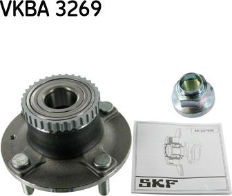 SKF VKBA 3269 - Комплект подшипника ступицы колеса avtokuzovplus.com.ua