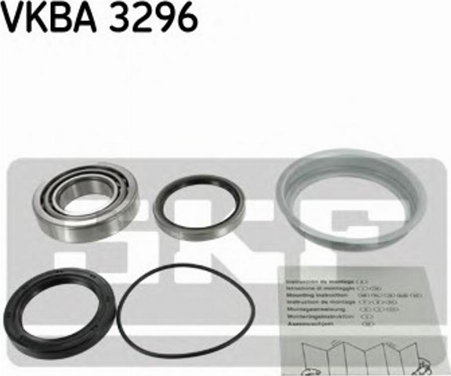 SKF VKBA3296 - Комплект підшипника маточини колеса autocars.com.ua