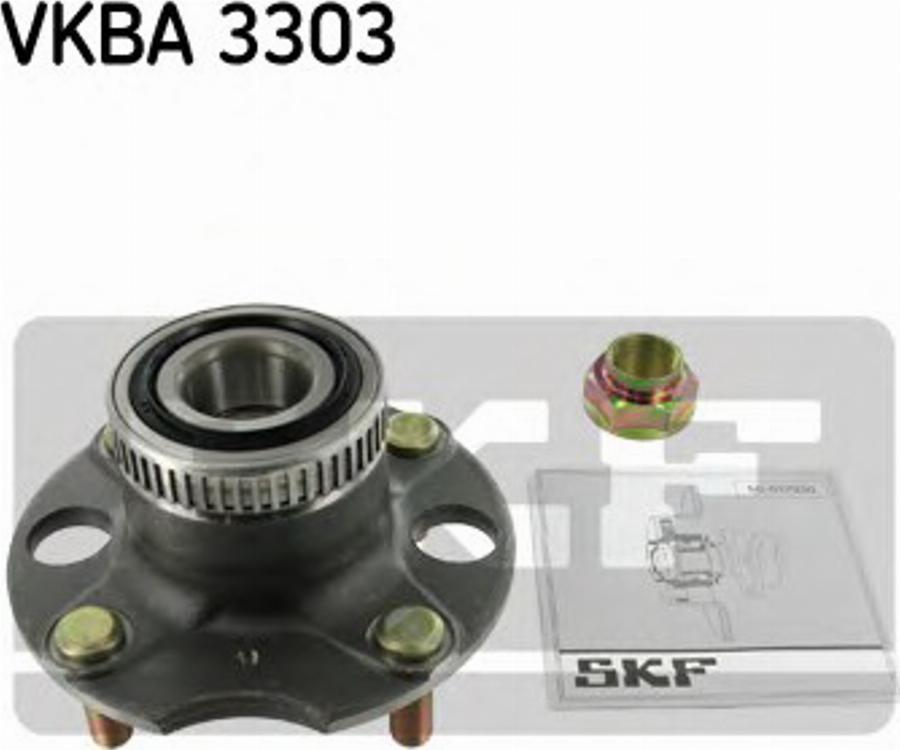 SKF VKBA 3303 - Ступица колеса, поворотный кулак avtokuzovplus.com.ua