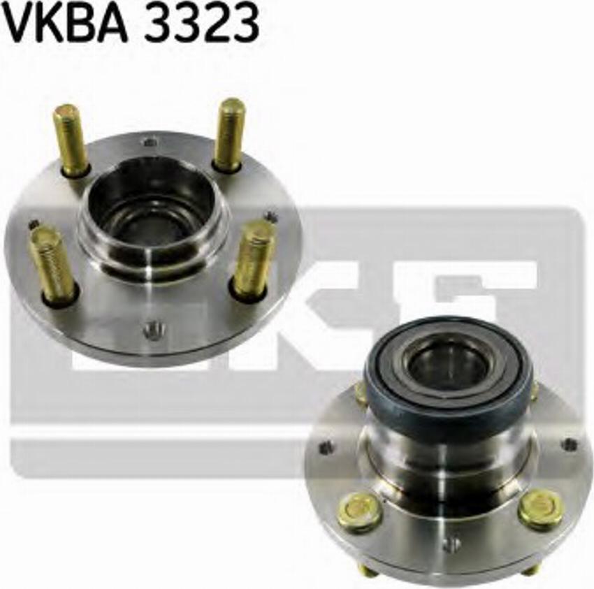 SKF VKBA3323 - Ступица колеса, поворотный кулак avtokuzovplus.com.ua