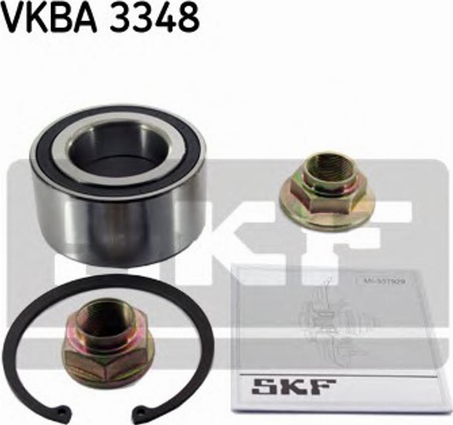 SKF VKBA 3348 - Комплект подшипника ступицы колеса avtokuzovplus.com.ua