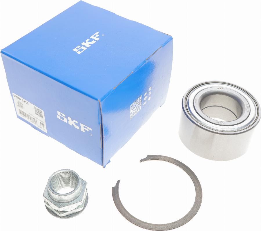 SKF VKBA 3416 - Комплект подшипника ступицы колеса avtokuzovplus.com.ua