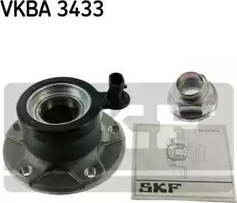 SKF VKBA3433 - Маточина колеса autocars.com.ua