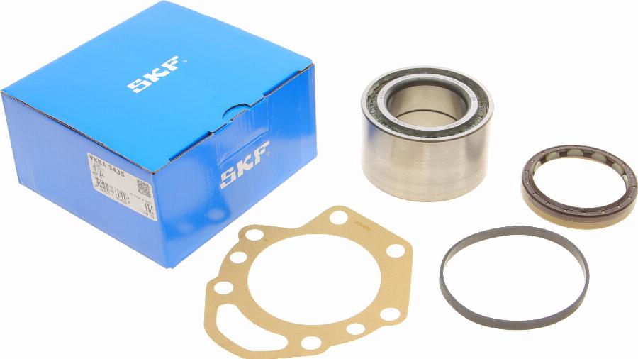 SKF VKBA 3435 - Комплект підшипника маточини колеса autocars.com.ua