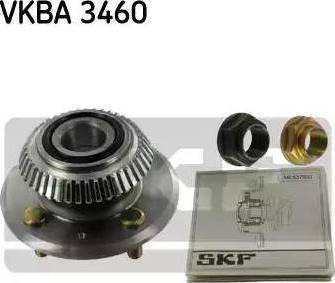 SKF VKBA 3460 - Ступица колеса, поворотный кулак avtokuzovplus.com.ua
