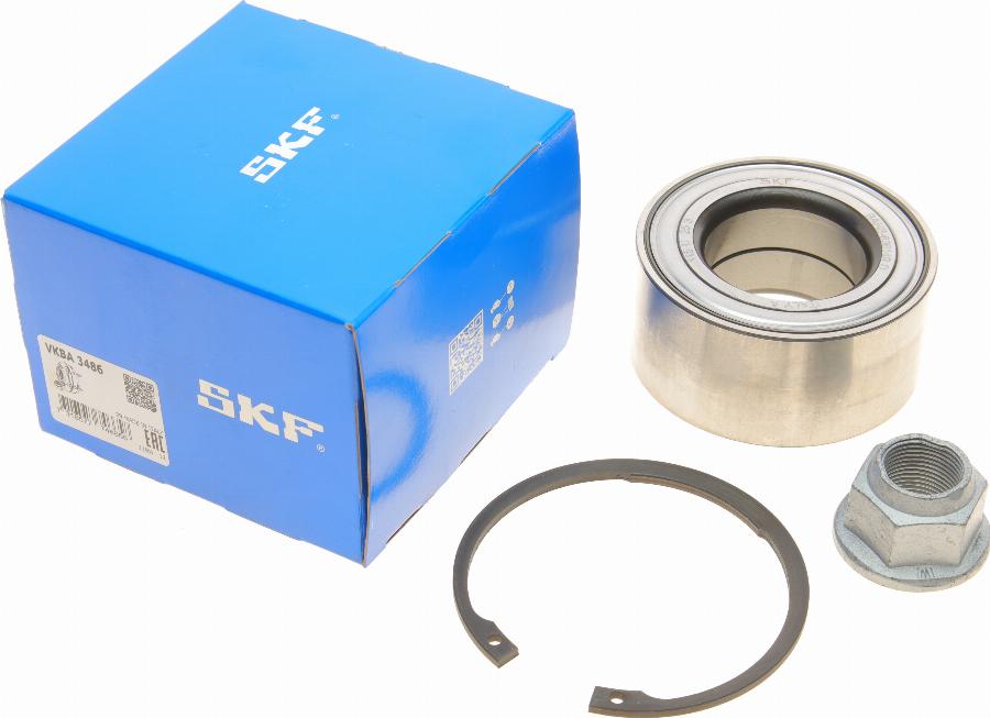 SKF VKBA 3486 - Комплект підшипника маточини колеса autocars.com.ua