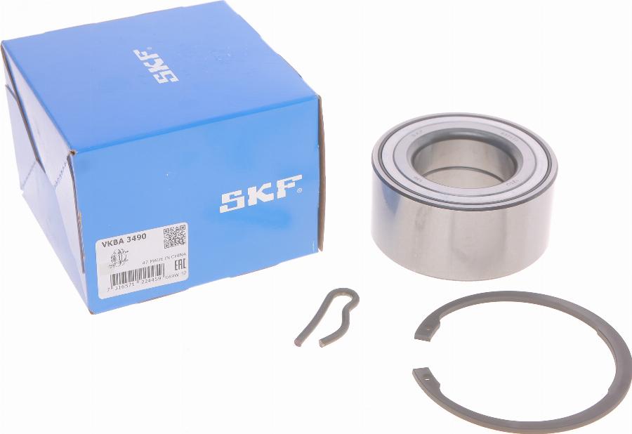 SKF VKBA 3490 - Комплект підшипника маточини колеса autocars.com.ua