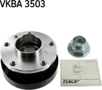 SKF VKBA 3503 - Комплект підшипника маточини колеса autocars.com.ua