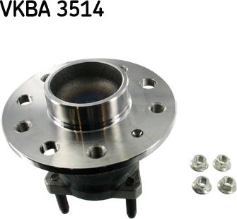 SKF VKBA 3514 - Маточина колеса autocars.com.ua