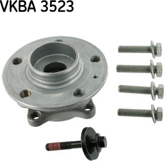 SKF VKBA 3523 - Комплект подшипника ступицы колеса autodnr.net