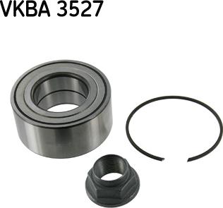SKF VKBA 3527 - Комплект подшипника ступицы колеса autodnr.net