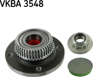 SKF VKBA 3548 - Комплект подшипника ступицы колеса autodnr.net