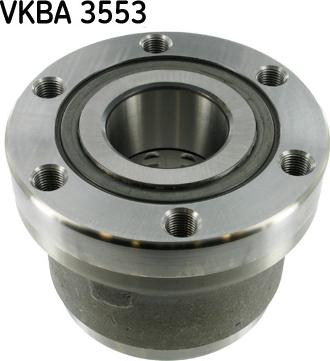 SKF VKBA 3553 - Комплект подшипника ступицы колеса autodnr.net