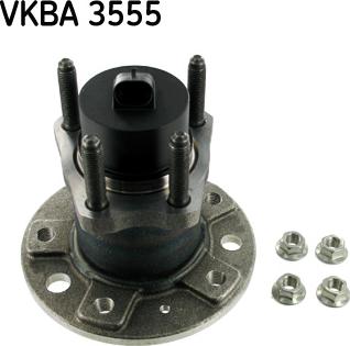 SKF VKBA 3555 - Ступица колеса, поворотный кулак autodnr.net