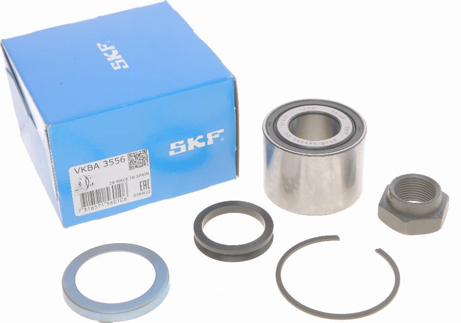 SKF VKBA 3556 - Комплект підшипника маточини колеса autocars.com.ua