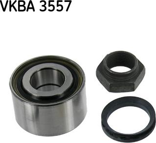 SKF VKBA 3557 - Комплект підшипника маточини колеса autocars.com.ua