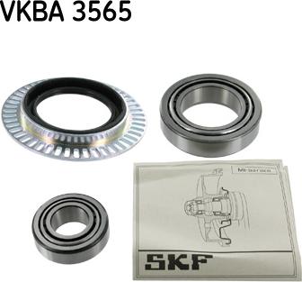 SKF VKBA 3565 - Комплект підшипника маточини колеса autocars.com.ua