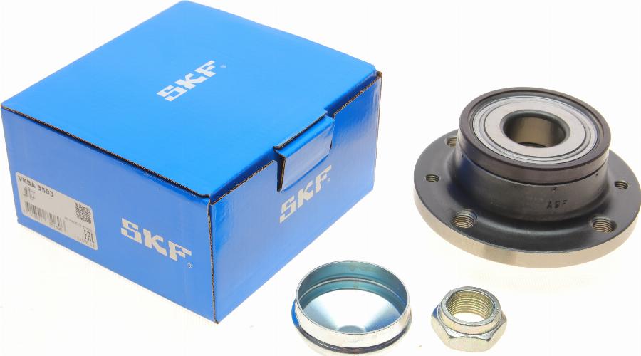 SKF VKBA 3583 - Комплект подшипника ступицы колеса avtokuzovplus.com.ua