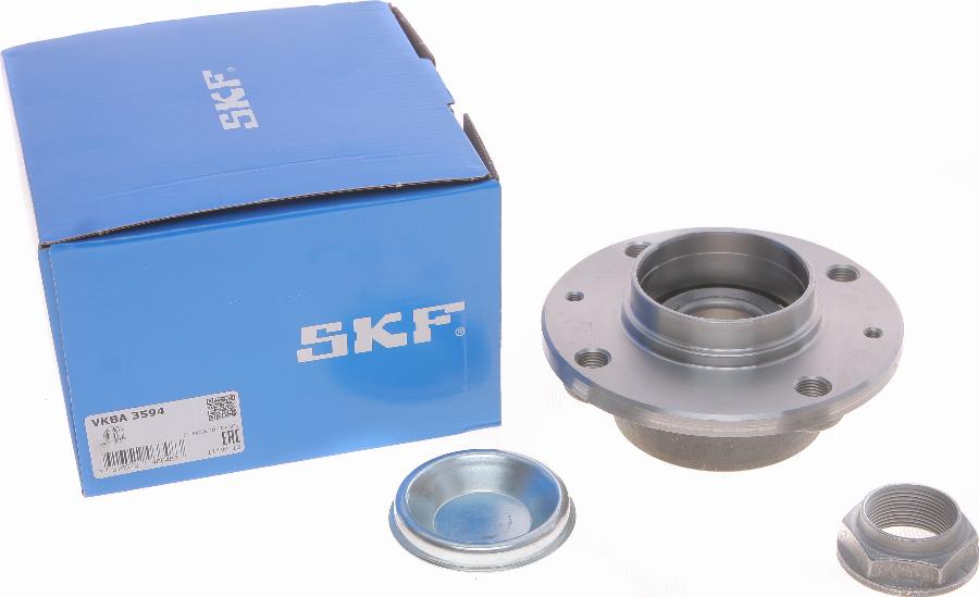 SKF VKBA 3594 - Комплект підшипника маточини колеса autocars.com.ua