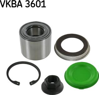 SKF VKBA 3601 - Комплект підшипника маточини колеса autocars.com.ua