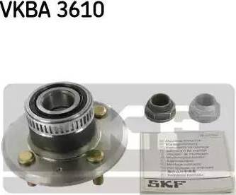 SKF VKBA 3610 - Ступица колеса, поворотный кулак autodnr.net