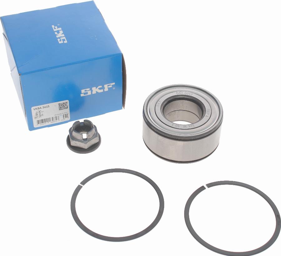 SKF VKBA 3615 - Комплект подшипника ступицы колеса autodnr.net