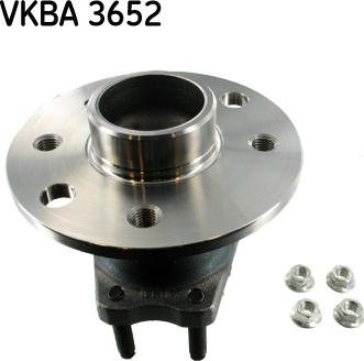 SKF VKBA 3652 - Маточина колеса autocars.com.ua