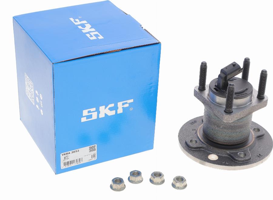 SKF VKBA 3652 - Ступица колеса, поворотный кулак avtokuzovplus.com.ua