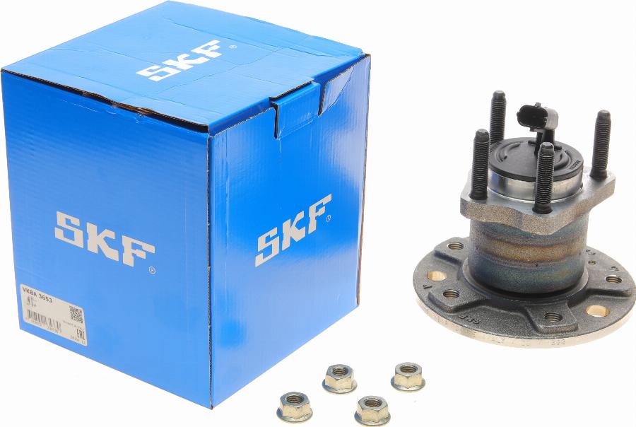 SKF VKBA 3653 - Ступица колеса, поворотный кулак avtokuzovplus.com.ua