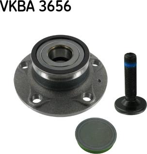 SKF VKBA 3656 - Комплект подшипника ступицы колеса avtokuzovplus.com.ua